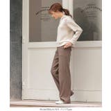 選べる2typeカットできるリブ生地ボトムス レディース ウエストゴム | KOBE LETTUCE | 詳細画像21