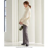 選べる2typeカットできるリブ生地ボトムス レディース ウエストゴム | KOBE LETTUCE | 詳細画像29