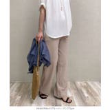 選べる2typeカットできるリブ生地ボトムス レディース ウエストゴム | KOBE LETTUCE | 詳細画像13