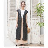 綿麻バックゴムセミフレアスカート レディース ボトムス | KOBE LETTUCE | 詳細画像6