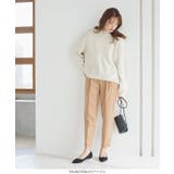 起毛ツイルテーパードパンツ レディース ボトムス | KOBE LETTUCE | 詳細画像11