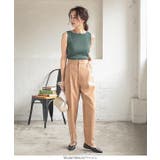 起毛ツイルテーパードパンツ レディース ボトムス | KOBE LETTUCE | 詳細画像13