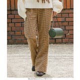 フェイクウールバックゴムセミフレアパンツ レディース ボトムス | KOBE LETTUCE | 詳細画像13