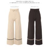 裾ラインウエストゴムニットパンツ [M3076] レディース | KOBE LETTUCE | 詳細画像13 