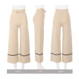 裾ラインウエストゴムニットパンツ [M3076] レディース | KOBE LETTUCE | 詳細画像14 