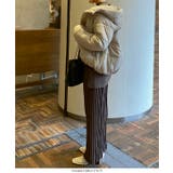 ニットプリーツウエストゴムワイドパンツ [M3077] レディース | KOBE LETTUCE | 詳細画像10 