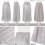 シャイニープリーツバックゴムスカート レディース ボトムス | KOBE LETTUCE | 詳細画像3