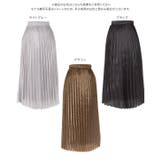 シャイニープリーツバックゴムスカート レディース ボトムス | KOBE LETTUCE | 詳細画像14