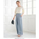 サイドパールワイドパンツ [M3115] レディース | KOBE LETTUCE | 詳細画像5 