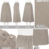 ベイカーポケットバックゴムツイルスカート レディース ボトムス | KOBE LETTUCE | 詳細画像3