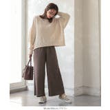 ネップイージーワイドパンツ [M3153] レディース | KOBE LETTUCE | 詳細画像8 