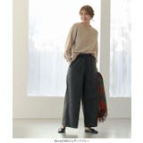 ネップイージーワイドパンツ [M3153] レディース | KOBE LETTUCE | 詳細画像10 