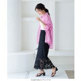 選べる2サイズ フラワーレースタイトスカート [M3154]レディース | KOBE LETTUCE | 詳細画像20 