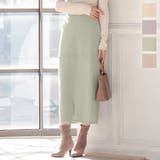 起毛ウエストゴムスリットタイトスカート [M3157] レディース | KOBE LETTUCE | 詳細画像1 