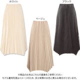 フェイクレザープリーツフレアスカート レディース ボトムス | KOBE LETTUCE | 詳細画像2