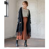 エコレザーギャザースカート フレア 合皮 | KOBE LETTUCE | 詳細画像10