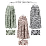 軽やかフラワーワイドパンツ レディース ロング | KOBE LETTUCE | 詳細画像12