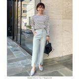 2type前開きパンツ レディース ロング丈 | KOBE LETTUCE | 詳細画像20