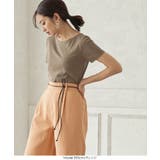 紐ベルト付タックワイドパンツ [M3274] レディース | KOBE LETTUCE | 詳細画像6 