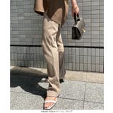 リブスリムストレートパンツ レディース ボトムス | KOBE LETTUCE | 詳細画像6