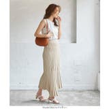 切り替えデザインニットスカート [M3293] レディース | KOBE LETTUCE | 詳細画像5 