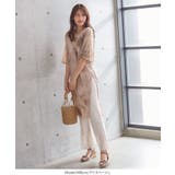 ジャガードニットワイドパンツ レディース ロング丈 | KOBE LETTUCE | 詳細画像5