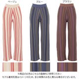 マルチストライプニットパンツ レディース ボトムス | KOBE LETTUCE | 詳細画像2
