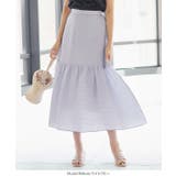 シアーストライプティアードスカート [M3355] レディース | KOBE LETTUCE | 詳細画像11 