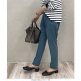 選べるサイズ ジョーゼットゆるテーパードパンツ レディース | KOBE LETTUCE | 詳細画像24