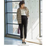 選べるサイズ ジョーゼットゆるテーパードパンツ レディース | KOBE LETTUCE | 詳細画像30