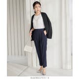 選べるサイズ ジョーゼットゆるテーパードパンツ レディース | KOBE LETTUCE | 詳細画像25