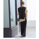 バックスリットニットパンツ レディース ロング丈 | KOBE LETTUCE | 詳細画像13
