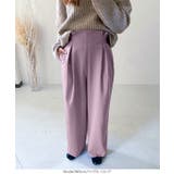 選べる2タイプ タック り美脚ワイドパンツ | KOBE LETTUCE | 詳細画像6 