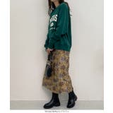 フラワージャガードセミフレアスカート レディース ボトムス | KOBE LETTUCE | 詳細画像10