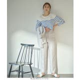 センタータックストレートパンツ レディース セットアップ | KOBE LETTUCE | 詳細画像6