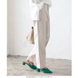 センタータックストレートパンツ レディース セットアップ | KOBE LETTUCE | 詳細画像12