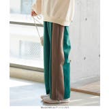 サイドラインストレートワイドパンツ レディース ボトムス | KOBE LETTUCE | 詳細画像6