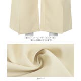 錯覚美脚セミワイドパンツ [M3576] レディース | KOBE LETTUCE | 詳細画像36 