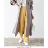 錯覚美脚セミワイドパンツ [M3576] レディース | KOBE LETTUCE | 詳細画像20 