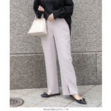 錯覚美脚セミワイドパンツ [M3576] レディース | KOBE LETTUCE | 詳細画像28 