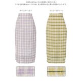 オーガンジーチェックタイトスカート レディース ボトムス | KOBE LETTUCE | 詳細画像13