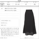 シアーチェックマーメイドスカート レディース スカート | KOBE LETTUCE | 詳細画像4