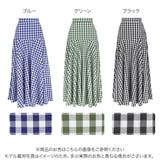 チェック柄ボリュームスカート［M3660］ | KOBE LETTUCE | 詳細画像2 