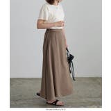 セミフレアシルエットサテンスカート 秋 秋服 | KOBE LETTUCE | 詳細画像9