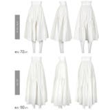 [ 選べる2丈 ] 汚れにくい ティアードデザインフレアスカート［M3894］ | KOBE LETTUCE | 詳細画像21 