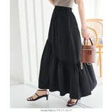 [ 選べる2丈 ] 汚れにくい ティアードデザインフレアスカート［M3894］ | KOBE LETTUCE | 詳細画像17 