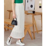 ふくれジャガードナロースカート［M3910］ | KOBE LETTUCE | 詳細画像1 