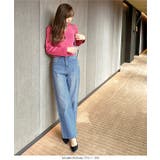 ワイド ストレートデニム デニム | KOBE LETTUCE | 詳細画像34 