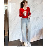 [ 岡部あゆみさんコラボ ]ワイドストレートデニム［M3953］ | KOBE LETTUCE | 詳細画像13 