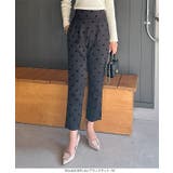 フロッキードットハイウエストパンツ［M3980］ | KOBE LETTUCE | 詳細画像16 
